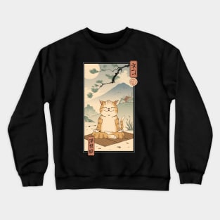 Zen Neko Crewneck Sweatshirt